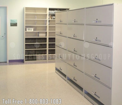office-cabinets-flipper-doors-shelving