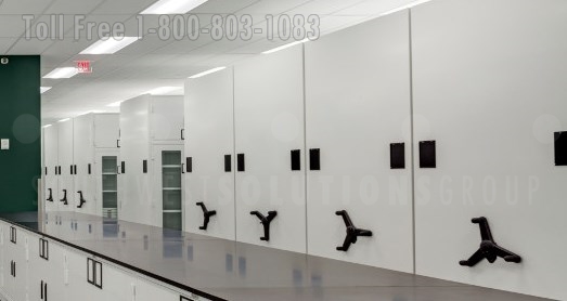 特殊的机柜安装在紧凑的系统保护采集标本