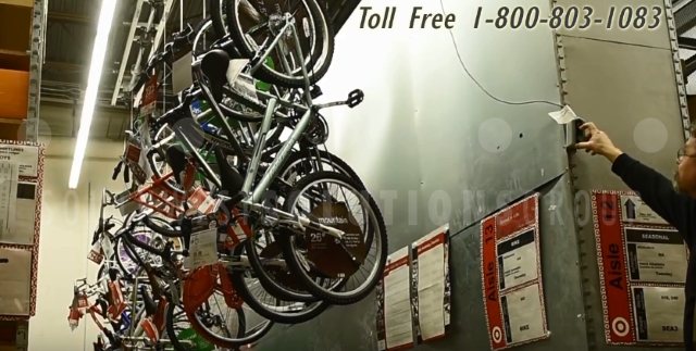 架空自行车储存升降机