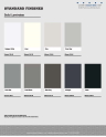 StandardLaminateColors 2014 2015 SSG315